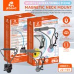 2-in-1 Magnetic Neck Mount for Smartphone & Action Camera | Hands-Free POV Vlog Shooting Holder - Image 8