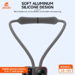 2-in-1 Magnetic Neck Mount for Smartphone & Action Camera | Hands-Free POV Vlog Shooting Holder - Image 6