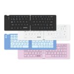 MaPortable Foldable BT Keyboard | Magnetic Closure Rechargeable Wireless Keyboard for Phone, Tablet, Laptopgnetic