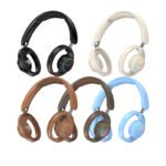 BT 5.2 over-ear headphones featuring RGB lighting, IPX4 water resistance, Type-C charging, Hi-Fi audio, low latency, and ANC; equipped with a JL chip and suitable for sports, DJ mixing, and travel.