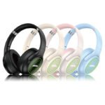 BT 5.2 Over Ear Headphones JL Chip DJ/Sports Style Infinity Mirror Design Hi-Fi Audio Long Battery Life