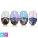 Gaming Mini 3D Optical Rechargeable Type-C Ergonomic Design RGB Backlit 2.4G Wireless Cartoon Colors Laptops/PCs