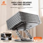 Aluminum Alloy Laptop Cooling Stand with 360 Rotation and iPad Compatibility - Image 7